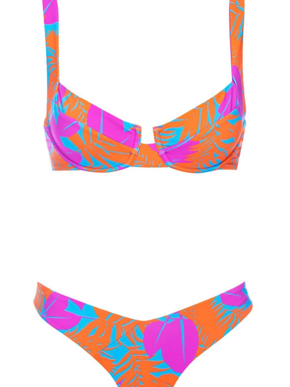Vetchy Laguna bikini Tropical Print M bottom MDD Top